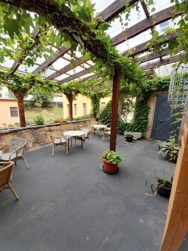 Terrassenzimmer, Terrasse für Getränkeausschank, RaucherbereichWeinterrsse