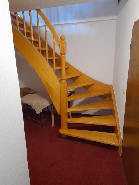 Treppe zum erweiterten Familienzimmer